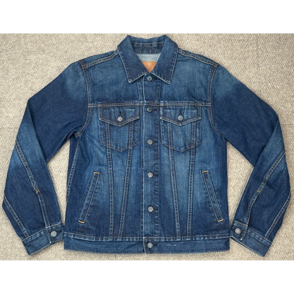 Gap Vintage Men's‎ Button Up Long Sleeve Denim Trucker Jacket Size Small